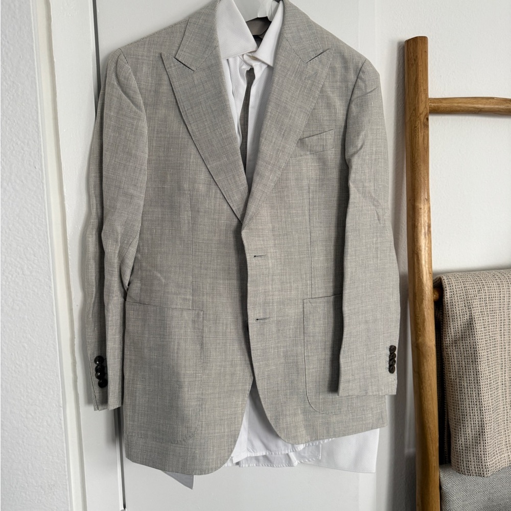 Suitsupply Light Gray Suit Jacket & Pants